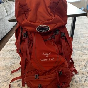 Men's Osprey Kestrel 48 hiking backpack